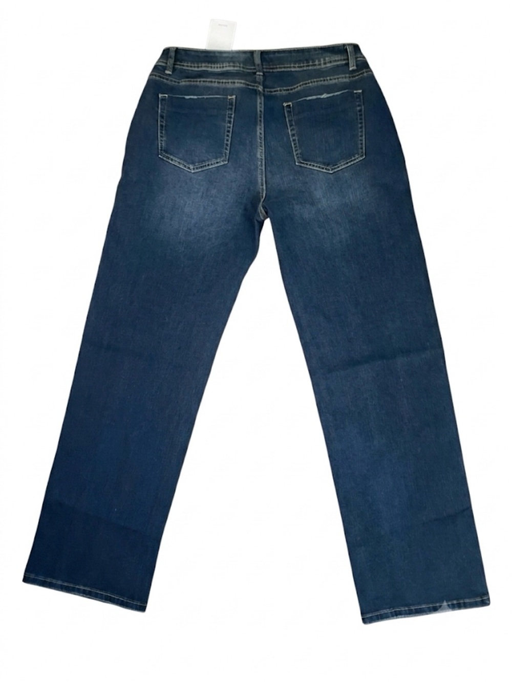 Flamingals High-Rise Wide-Leg Jeans in Dark Blue Wash - Picture 5 of 5